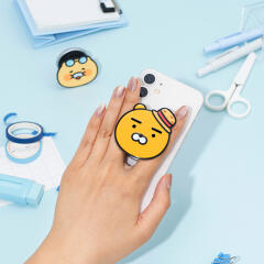 카카오프렌즈 썸머 피크닉 얼굴형 그립톡 슬림