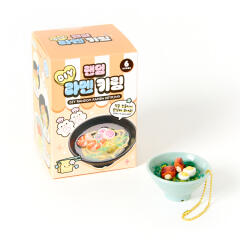 랜덤 DIY 라멘키링 낱개 랜덤 