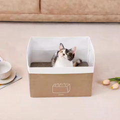 캣냐옹 MEOWMEOW 종이백 스크래쳐 고양이 발톱관리