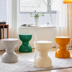 침대 사이드 쇼파 협탁 원형 테이블 식탁 의자 스툴