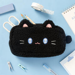 트윙클리틀즈 블랙캣 뽀글파우치