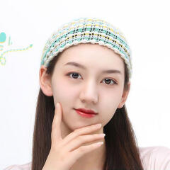 니트형 세안 헤어밴드 샤워캡