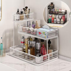 철제 화장대 화장품 수납 정리함 수납장 정리대 선반