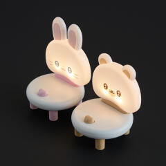 포카 라이트 스탠드 브라운 