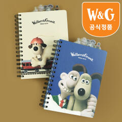 핑크풋 [공식정품]월레스와그로밋 인덱스 노트