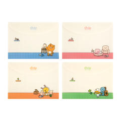 카카오프렌즈 KF 데일리 가로형 봉투파일