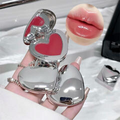 립밤 케이스 하트모양 화장품 소분 용기 키링 참장식