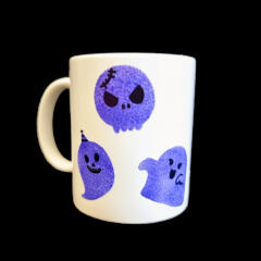 온도에 따라 색이 변하는 머그컵 DIY키트 (할로윈)