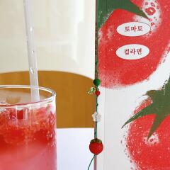 비즈 책갈피 끈갈피 만들기 토마토 DIY 초등 학생