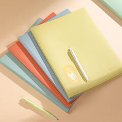 델리 소프트 클리어 파일 A4 30매 (색상랜덤)