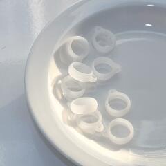 우산 립밤 키링 마커 메지루시 고무 실리콘 링 diy