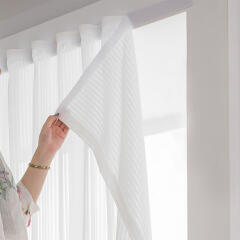 붙이는 벨크로 커튼 창문 블라인드 가림막 (4사이즈)