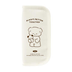 강아지아이보리 파우치