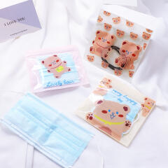 곰돌이 선물 포장 비닐 봉투 지퍼백 구디백 DD-11827