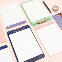 한국문학 A5 노트패드 클립보드