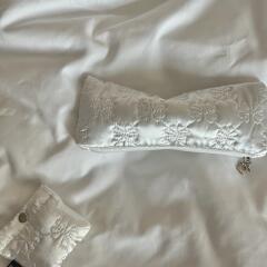 샤틴 필통(Satin pencil case)