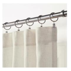 커튼 집게링 고리 커튼링 커텐링 링 부자재 -화이트