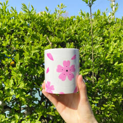 온도에 따라 색이 변하는 머그컵 DIY 키트 (벚꽃)