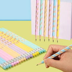 [아트필드] 마카롱 교정 지우개연필 (6색 택1)