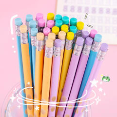 [아트필드] 마카롱 교정 지우개연필 (6색 택1)