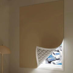 붙이는 암막 방풍 방음 벨크로 커튼 (4사이즈)