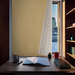 붙이는 암막 방풍 방음 벨크로 커튼 (4사이즈)