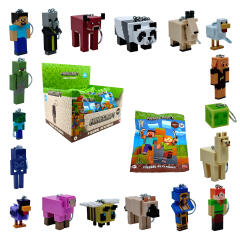 마인크래프트 피규어 키링 S2 낱개랜덤