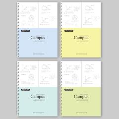 [빨강팬시] 2분할 좌철연습장 캠퍼스 (색상랜덤)