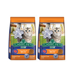 클래식펫 고양이사료 참치 1.5kg 2개
