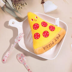 피자 삑삑이 장난감 강아지 인형