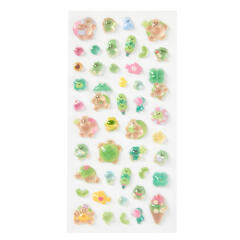 엉금개꿀 입체스티커