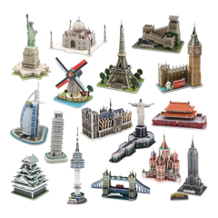 3D퍼즐 세계유명건축물 16종 모형 만들기(16종 택1)