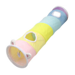 캣냐옹 레인보우 바스락 캣터널 동굴