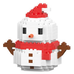 크리스마스 눈사람블록