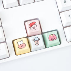 [아기돼지사형제] 키캡세트