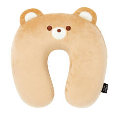 곰 메모리폼 목쿠션 