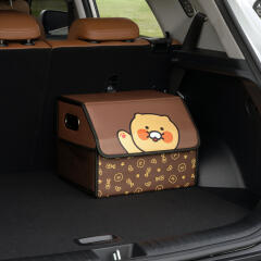 춘식이 소형 클리어 차량용 트렁크 보관함