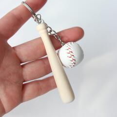 야구 야구공 방망이 배트 열쇠고리 키링 운동 굿즈