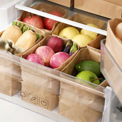 페이퍼 냉장고 정리함 정리 용기 방수 코팅 (8호)