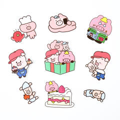 [아기돼지사형제] 리무버블 스티커