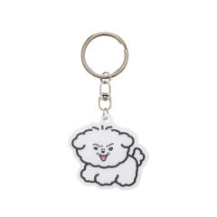 말티즈는 참지않긔 키링 