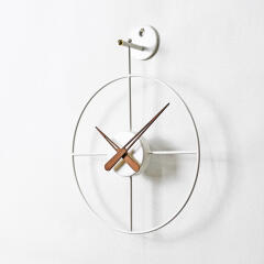 21리뉴얼-와이어벽시계/미니/WH