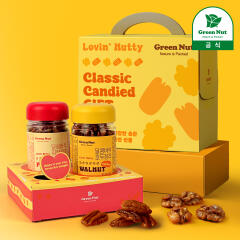 [그린너트] 달콤바삭 정과 2종 케이크 기프트 세트