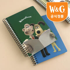 핑크풋 [공식정품]월레스와그로밋원링노트