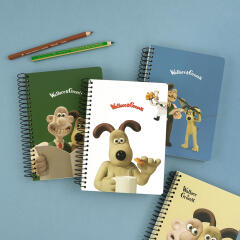 핑크풋 [공식정품]월레스와그로밋원링노트