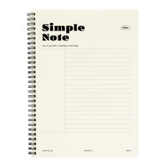 코넬스프링노트 아이보리 