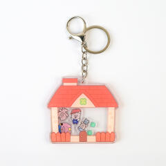 [아기돼지사형제] 아크릴 쉐이커 키링