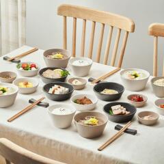 담음공방 온감 도자기 홈세트 28P 4인세트