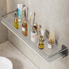 무타공 욕실 다용도 선반 화장실 용품 받침대 (대형)
