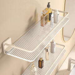 무타공 욕실 다용도 선반 화장실 용품 받침대 (중형)